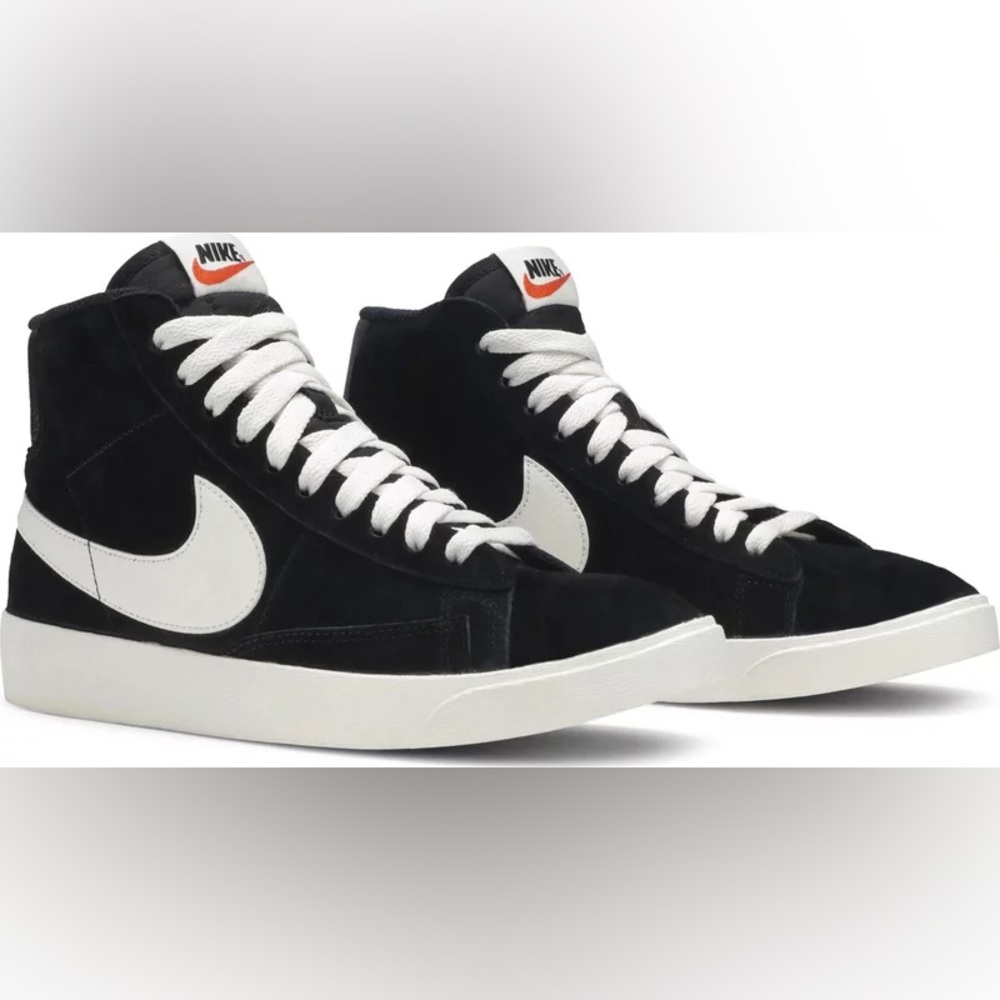WOMEN’S NIKE BLAZER MID VINTAGE SUEDE BLACK